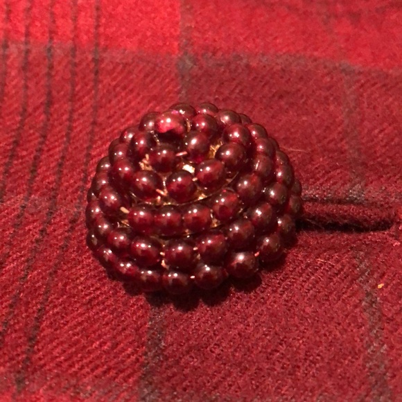 Vintage Paul Parnes Cropped Plaid Tweed Wool Jacket with Velvet Collar. - Picture 6 of 12